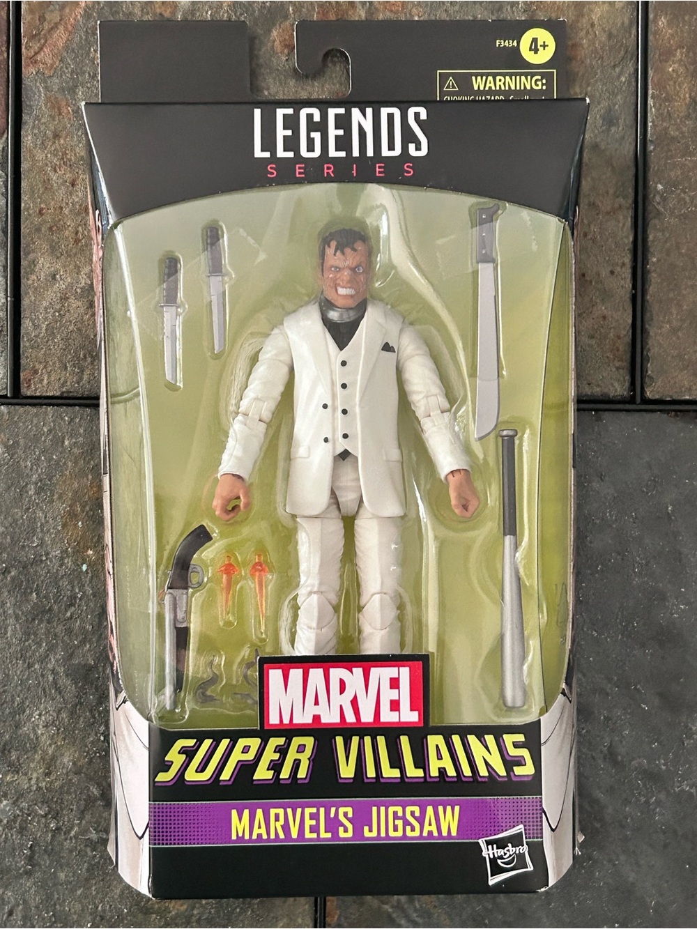 Marvel Marvel's Jigsaw Figure - White Suit with Black Accents